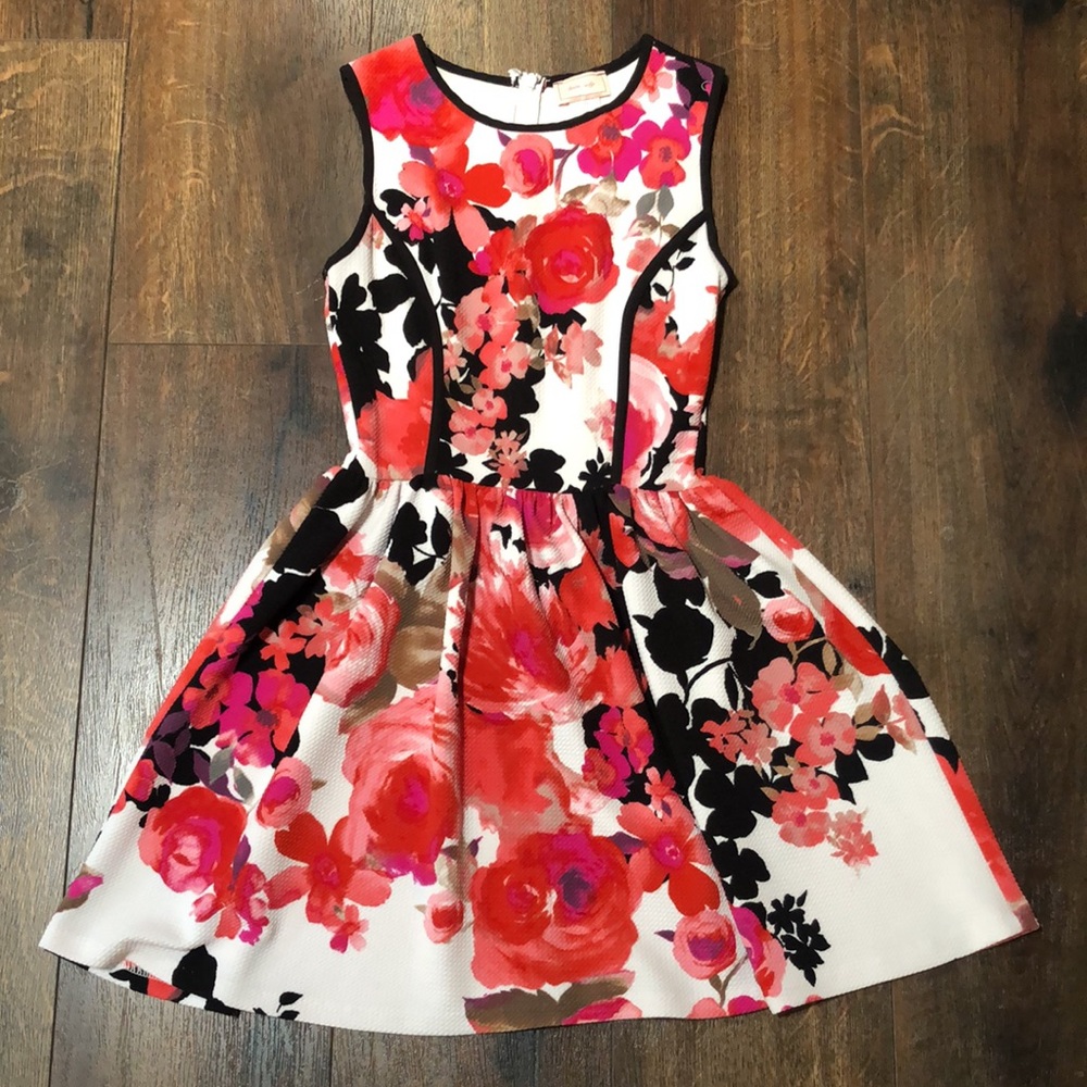 Fun Floral Print Dress, Size XS
